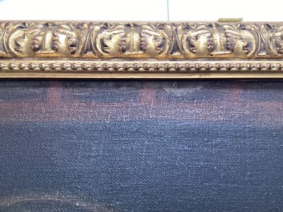 Lot 5172 - Italian oil on canvas in gilt frame 'The Last Supper' signed and dated