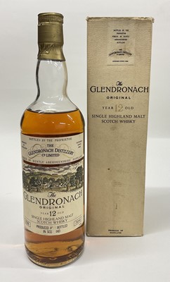 Lot 4 - The Glendronach Original 12 Year Old Single Malt Scotch Whisky, 750ml, in original card box