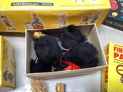 Lot 5140 - Group of Pelham Puppets, boxed and loose, and other toys and games