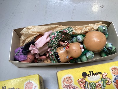 Lot 5140 - Group of Pelham Puppets, boxed and loose, and other toys and games