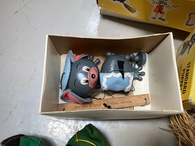 Lot 5140 - Group of Pelham Puppets, boxed and loose, and other toys and games
