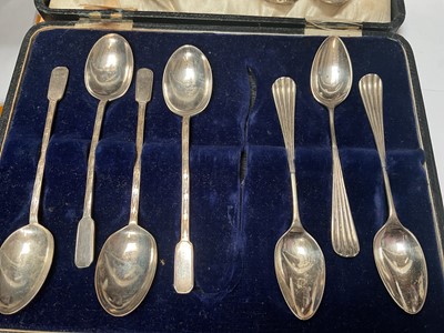 Lot 101 - Group of silver flatware