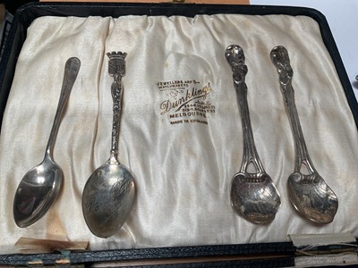 Lot 101 - Group of silver flatware