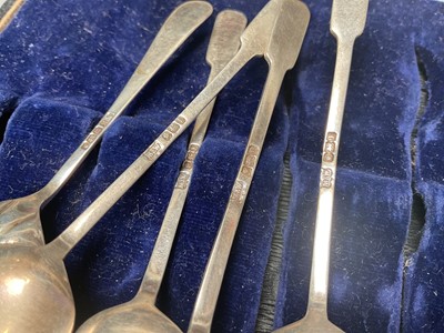 Lot 101 - Group of silver flatware