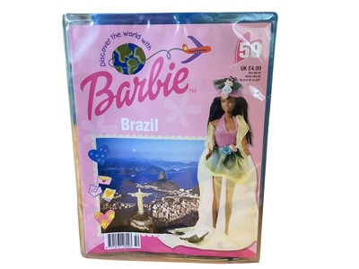 Lot 1850 - Mattel Barbie (c2003) Discover the World with Barbie Magazine & Outfit, all in original sealed packaging, No.s 1-.60 (Missing No.s 9, 12, 42 & 53) (56 items)