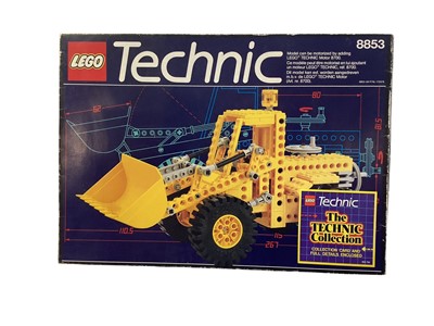 Lot 1832 - Lego Technics excavator set ~ 8853 & Universal Set with flex system ~ 8074, both boxed with instruction booklet (previously constructed not sealed (2)