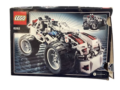 Lot 1834 - Lego Quad Bike/Dune Buggy ~ 8262 & Speed Campions Audi Sport Quatro S1 ~ 76897, both boxed with instruction booklet (previously constructed and not sealed) (2)