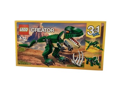 Lot 1835 - Lego Creator 3 in 1 Dinosaurs ~ 31058, Cars ~ 6743 & Bugs ~ 4994, all boxed with instruction booklet (previously constructed and not sealed) (3)