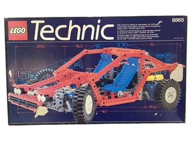 Lot 1836 - Lego Technics Test Car, boxed with instruction booklet ~ 8865 (previously constructed and not sealed) (1)