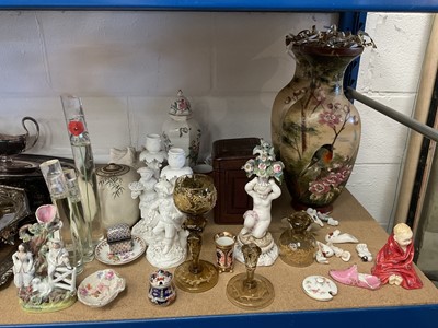 Lot 130 - Group of ornaments and sundry items to include Royal Doulton 'This little pig' HN1793 etc