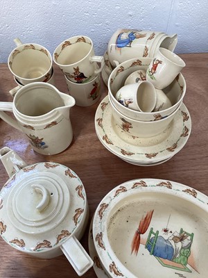 Lot 5002 - Royal Doulton Bunnykins tea service