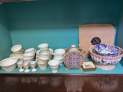 Lot 5010 - Collection of ceramics to include Wedgwood teaset, Herend plate etc