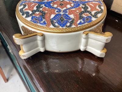 Lot 5010 - Collection of ceramics to include Wedgwood teaset, Herend plate etc