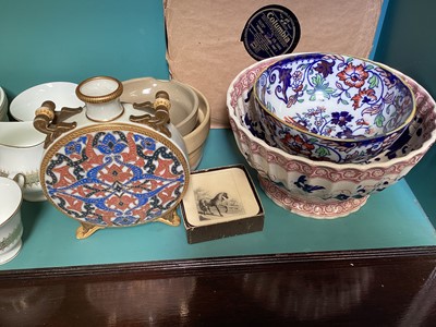 Lot 5010 - Collection of ceramics to include Wedgwood teaset, Herend plate etc