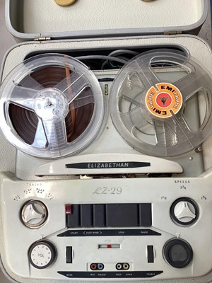 Lot 5011 - Vintage tape recorder by Elizabethan LZ-29