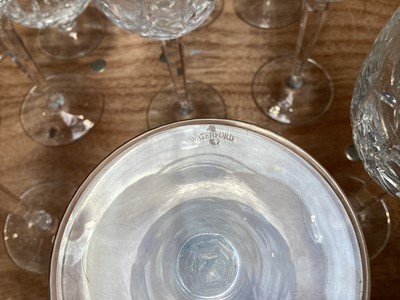 Lot 5136 - Waterford 'Lismore' pattern cutlery glass table service