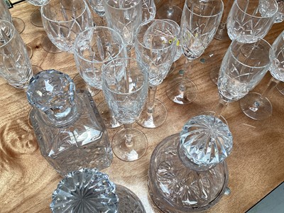 Lot 5136 - Waterford 'Lismore' pattern cutlery glass table service