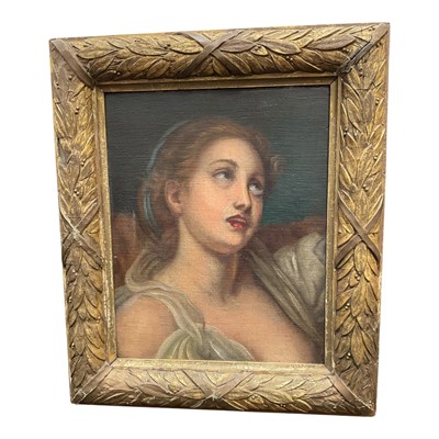 Lot 1135 - 18th / 19th century oil on canvas portrait in good frame