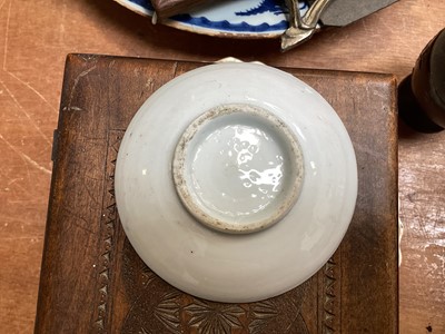 Lot 5086 - Group of mostly Oriental items, including a pair of Japanese vases, a koro, etc
