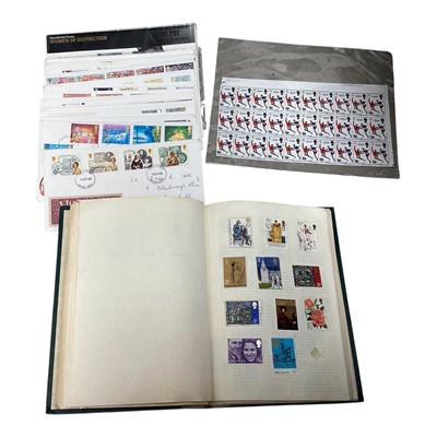 Lot 5077 - Stamps to include First Day Covers, Presentation packs, album of stamps and loose