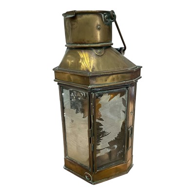 Lot 184 - Ships lantern