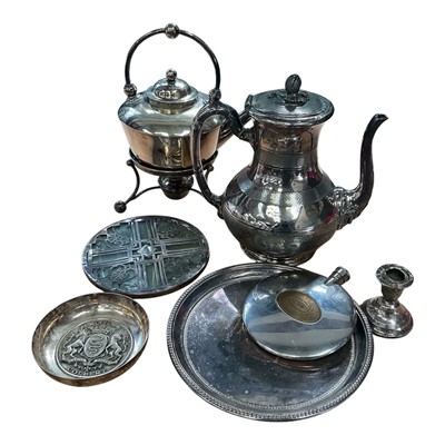 Lot 190 - Group of silver and plate