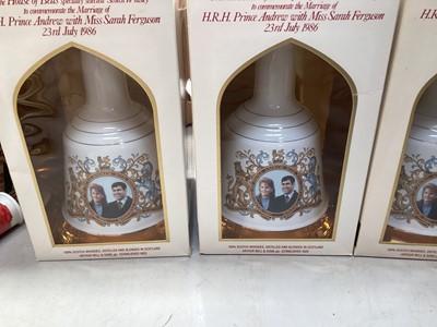 Lot 5189 - Four novelty Bell's whisky decanters - boxed with contents