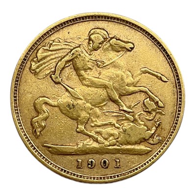 Lot 426 - G.B. - Gold ½ Sovereign Victoria OH 1901 VG (1 coin)