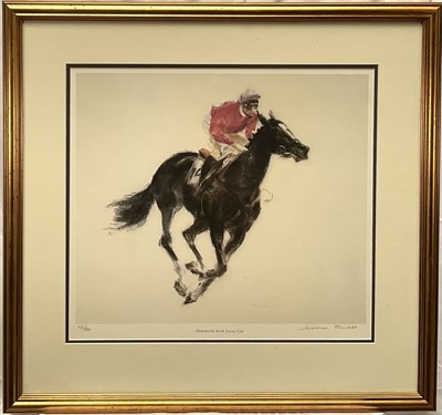 Lot 978 - *Jonathan Trowell (1938-2013) signed limited edition print - 'Geranium with Lilac Cap', 82/350 and 'Two From Home', 146/500, in glazed frames