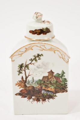 Lot 84 - Fursetenberg tea canister and cover, circa 1760