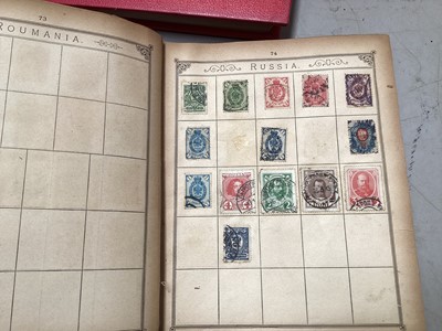 Lot 5078 - Group of stamp albums, GB & World, one containing penny reds