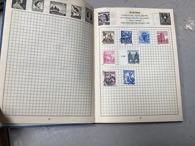Lot 5078 - Group of stamp albums, GB & World, one containing penny reds