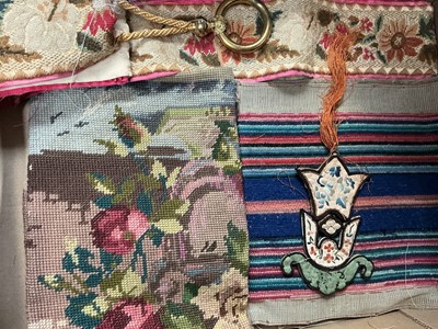 Lot 2582 - Collection of antique tapestry's