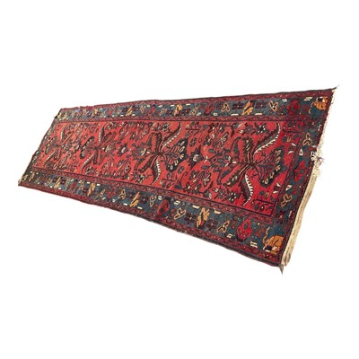Lot 1496 - Antique Turkish runner and another rug