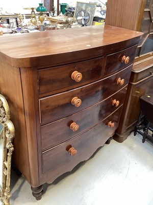 Lot 5317 - Victorian mahogany chest of drawers
