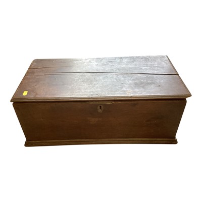 Lot 5362 - 18th century oak Bible box