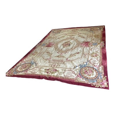 Lot 1498 - Aubusson style carpet