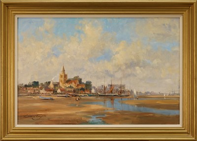 Lot 1126 - Ivan Taylor (b. 1946) oil on board, Maldon Estuary, signed, 49cm x 75cm, framed