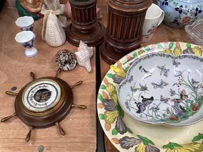 Lot 5178 - Group of ceramics and glassware to include Royal Doulton character jug, NatWest piggy bank etc