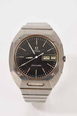 Lot 509 - 1970s Omega Seamaster Mariner stainless steel quartz wristwatch