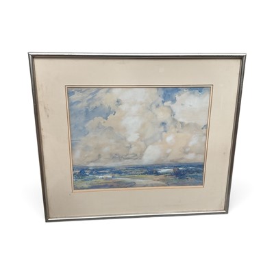 Lot 1235 - Eric Hesketh Hubbard (1892-1957) watercolour, extensive landscape
