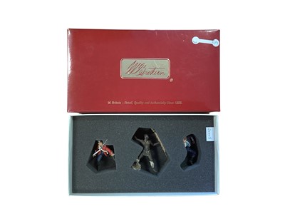 Lot 1857 - Britains Napoleonic Wars and other Diecast Military Figurines, all boxed (7).