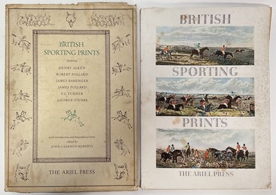 Lot 946 - British Sporting Prints, published by the Ariel Press 1955, in slip cover