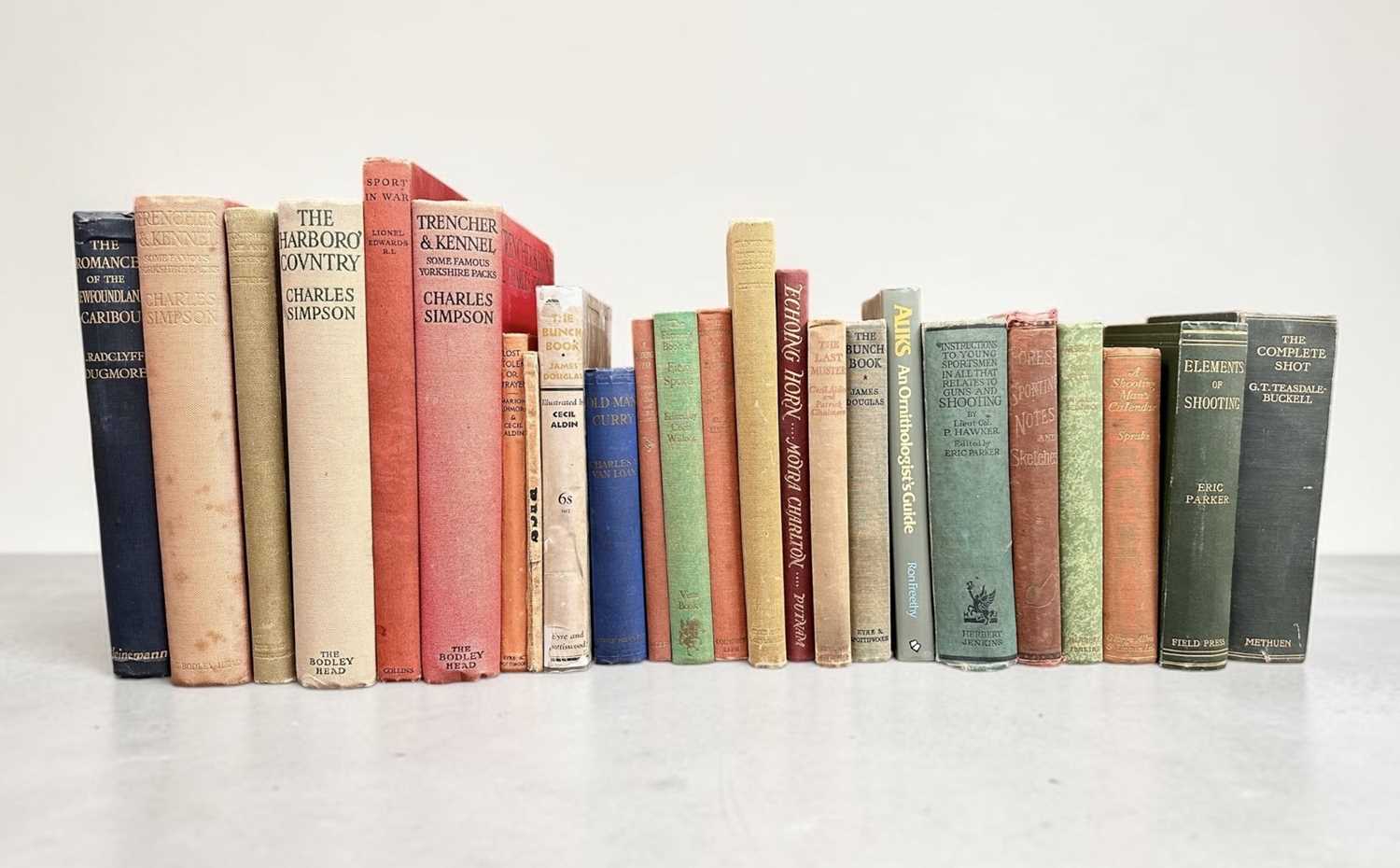 Lot 964 - Collection of sporting books to include volumes illustrated by Lionel Edwards, Cecil Aldin, other shooting related etc (24)