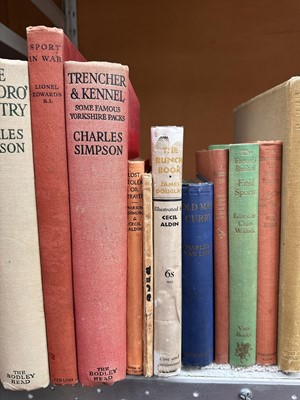Lot 964 - Collection of sporting books to include volumes illustrated by Lionel Edwards, Cecil Aldin, other shooting related etc (24)