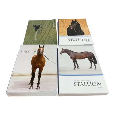 Lot 965 - Large collection of racing related books including: Horses in Training, Timeform, The Stallion Book, Ruff's Guide to The Turf and others
