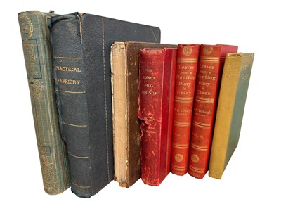 Lot 967 - Group of 19th century and later sporting books including: Leaves from a Hunting Diary in Essex, The Essex Foxhounds, Practical Farriery and others (7)