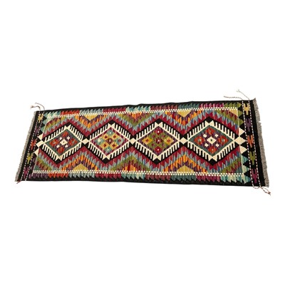 Lot 1505 - Chobi Kelim runner, 150 x 53cm