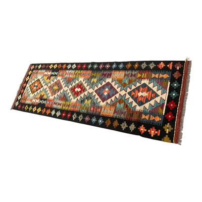 Lot 1508 - Maimana Kelim runner, 200 x 68cm