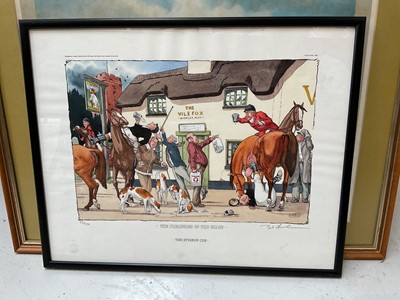 Lot 5184 - B.J. Gordon, two amusing pencil signed limited edition prints, together with two other signed prints (4)